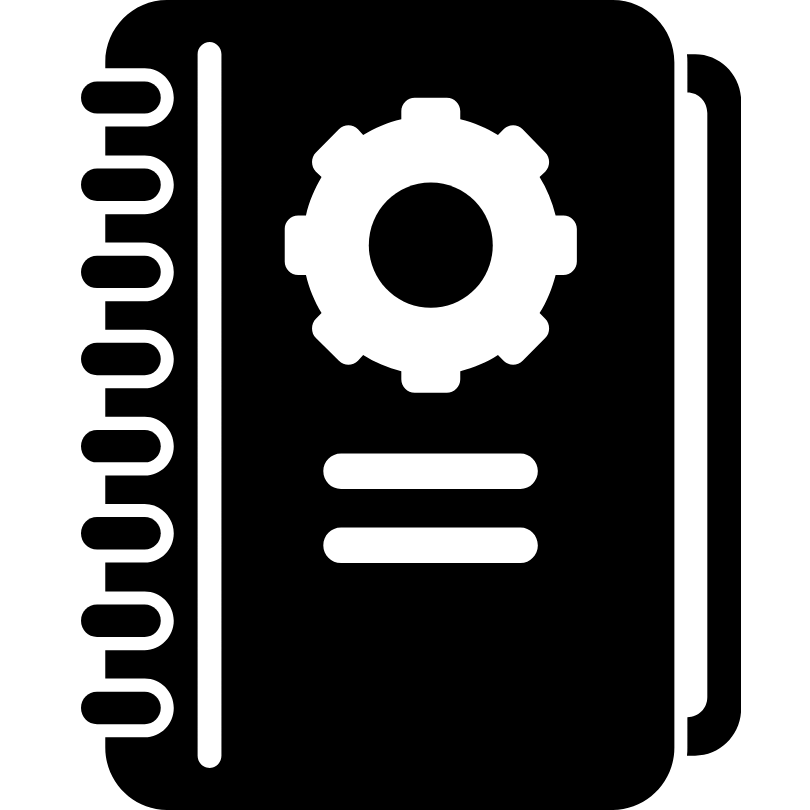 warranty and technical assistance guide icon