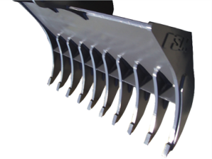 Excavator Rake