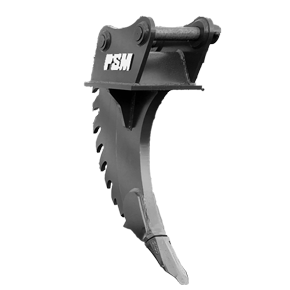 Excavator ripper rendered